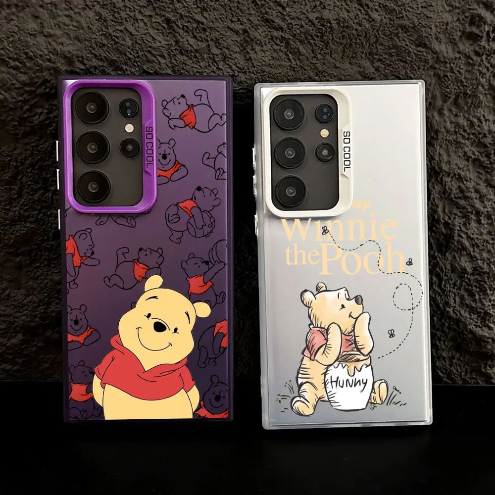 Cartoon Winnies The Poohs Bear S25 Case For Samsung S25 S24 Ultra Carcasa For Galaxy S23 S22 S21 FE S20 Ultra Plus Phone Cover Cartoon Winnies The Poohs Bear S25 Case For Samsung S25 S24 Ultra Carcasa For Galaxy S23 S22 S21 FE S20 Ultra Plus Phone Cover