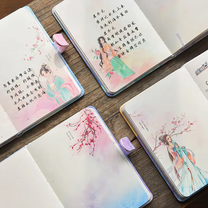 Chinese Style Color Inside Page Notebook Creative Hardcover Diary Books Weekly Planner Handbook Scrapbook Beautiful Gift
Chinese Style Color Inside Page Notebook Creative Hardcover Diary Books Weekly Planner Handbook Scrapbook Beautiful Gift
