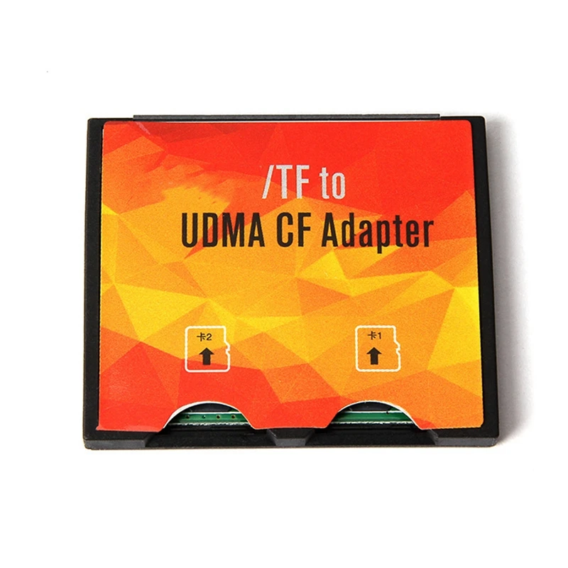 Двойной адаптер TF-CF для Micro-SD к CF компактный держатель для флеш-карты поддерживает XC TFSD к CF высокоскоростной адаптер для камеры CF
Двойной адаптер TF-CF для Micro-SD к CF компактный держатель для флеш-карты поддерживает XC TFSD к CF высокоскоростной адаптер для камеры CF