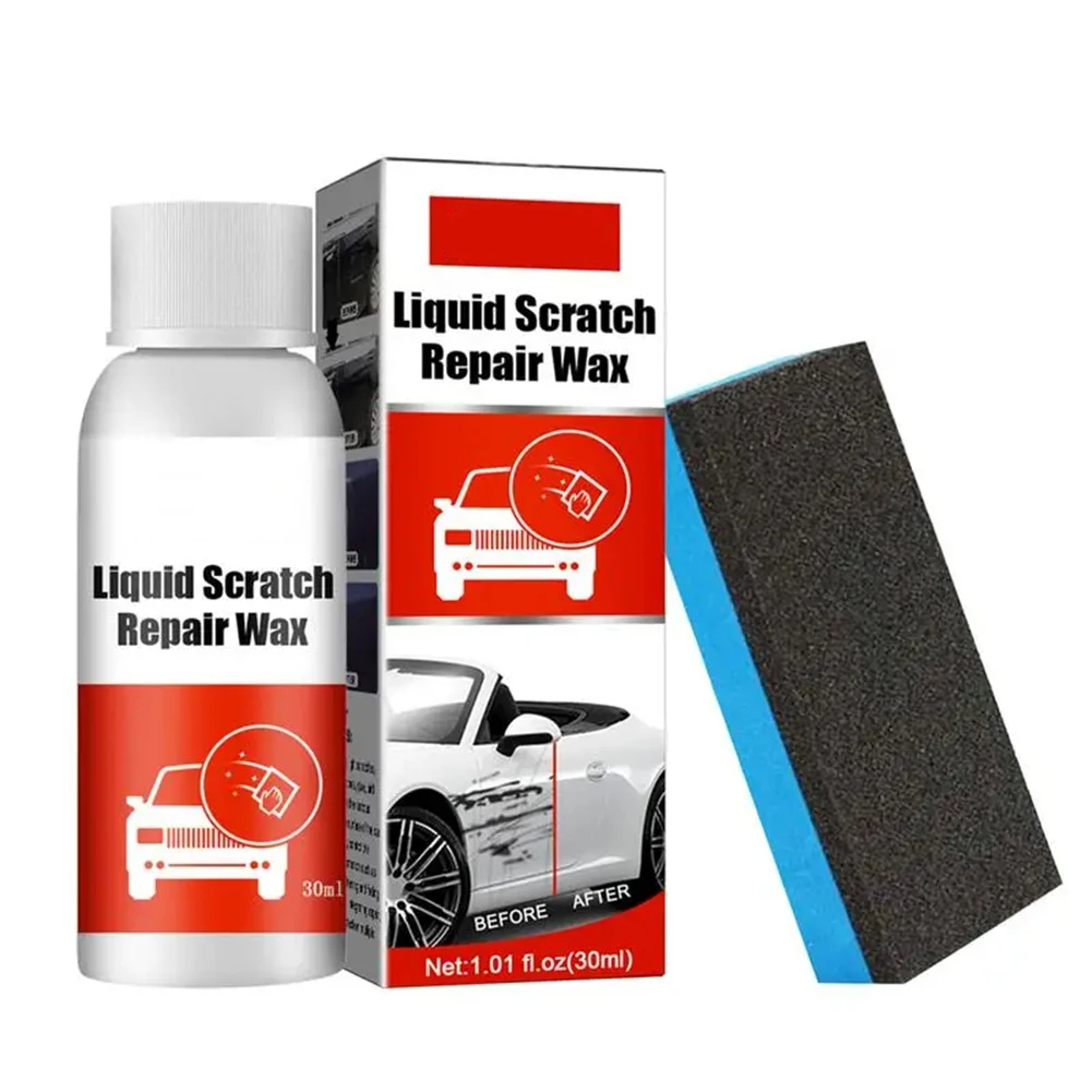 30ml Car Scratch Solution - Complete Kit With Sponge, Removes Scratches, Restores Gloss, Easy To Use Car Scratch Remover
30ml Car Scratch Solution - Complete Kit With Sponge, Removes Scratches, Restores Gloss, Easy To Use Car Scratch Remover