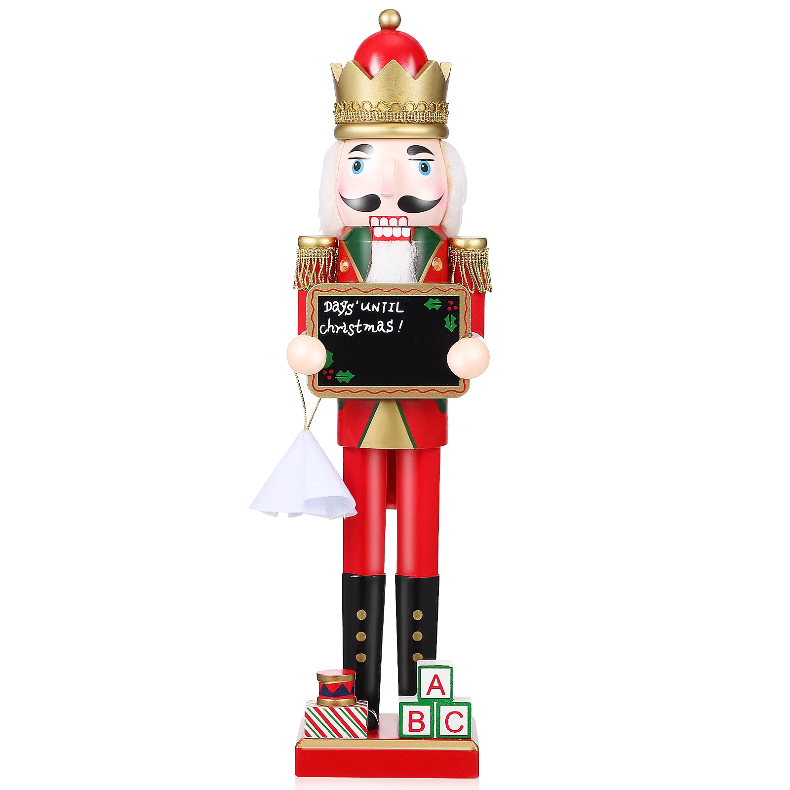 Nutcracker Figure Traditional Wooden Nutcracker Christmas Party Table Shelf Decor
Nutcracker Figure Traditional Wooden Nutcracker Christmas Party Table Shelf Decor