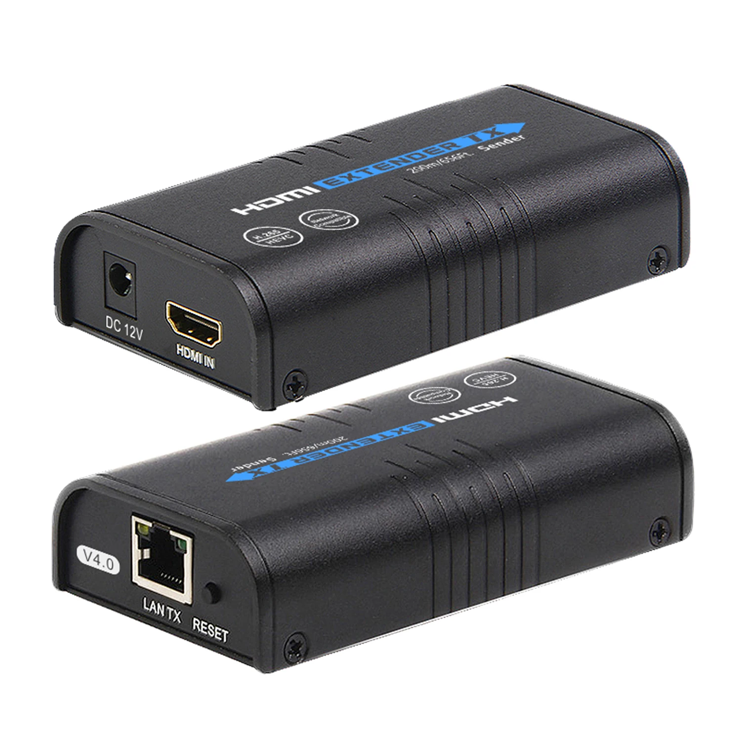 

CHV373 120m HDMI Extender 1080P over LAN Ethernet TCP/IP RJ45 CAT5 Splitter Extension Sender TX Receiver RX hosts V2.0 V3.0 V4.0