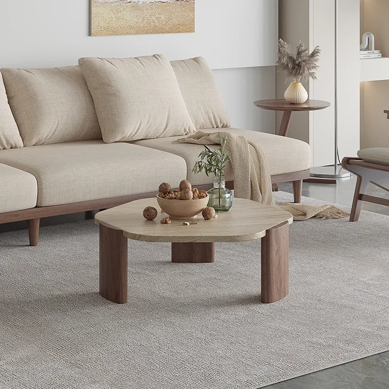Living room, home tea table, low table, modern simple small apartment, round table, Nordic travertine, solid wood, round coffee
Living room, home tea table, low table, modern simple small apartment, round table, Nordic travertine, solid wood, round coffee