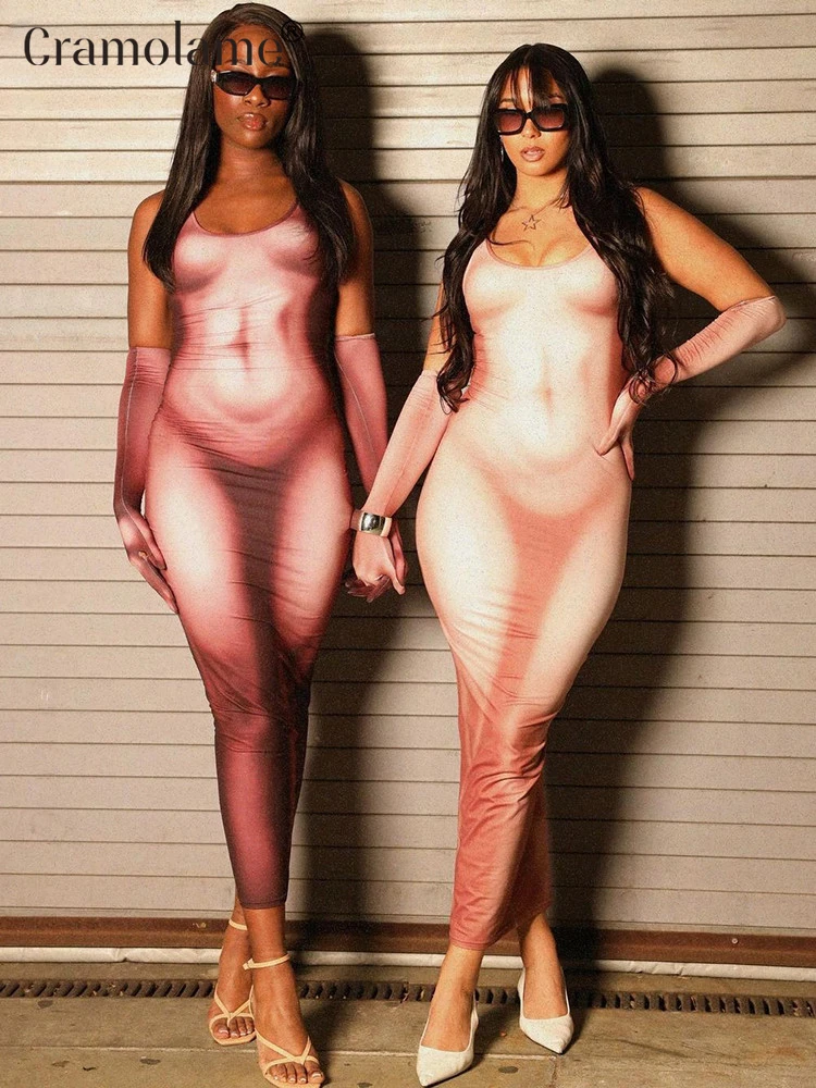 3D Body Print Square Collar Sleeveless Gloves Sexy Maxi Dress 2023 Fall Women Fashion Streetwear Party Long Dresses Clothes
3D Body Print Square Collar Sleeveless Gloves Sexy Maxi Dress 2023 Fall Women Fashion Streetwear Party Long Dresses Clothes