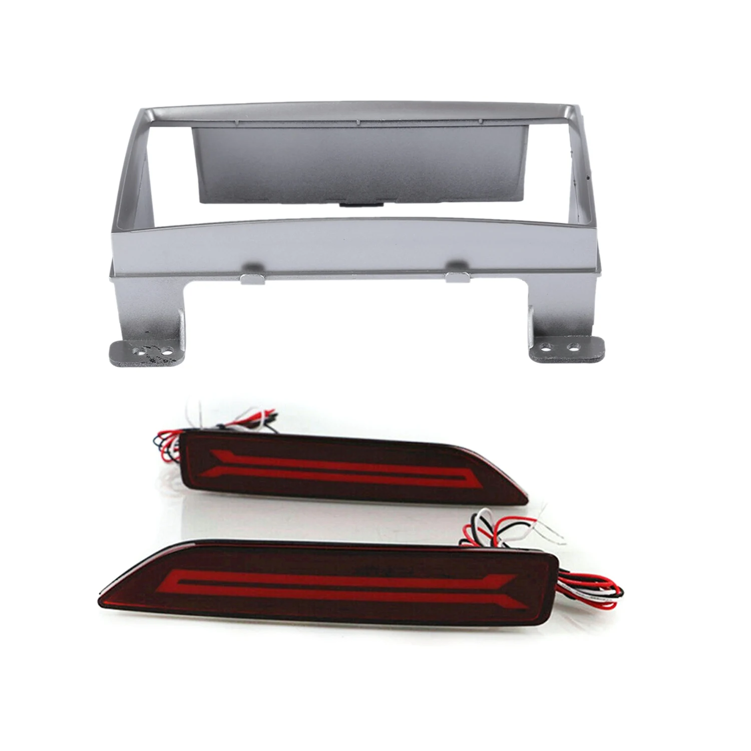 2PCS For Honda CRV CR-V 2007 2008 2009 LED Rear Bumper Light & 1Set Radio Fascia For Hyundai I-20 I20 I 20 2008+ 2 DIN
2PCS For Honda CRV CR-V 2007 2008 2009 LED Rear Bumper Light & 1Set Radio Fascia For Hyundai I-20 I20 I 20 2008+ 2 DIN