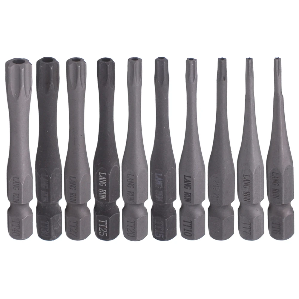 50mm T6-T40 Torx Screwdriver Bit Magnetic With Hole Hex Shank For Electric Drill Hand Tools Hardened Batch Head
50mm T6-T40 Torx Screwdriver Bit Magnetic With Hole Hex Shank For Electric Drill Hand Tools Hardened Batch Head