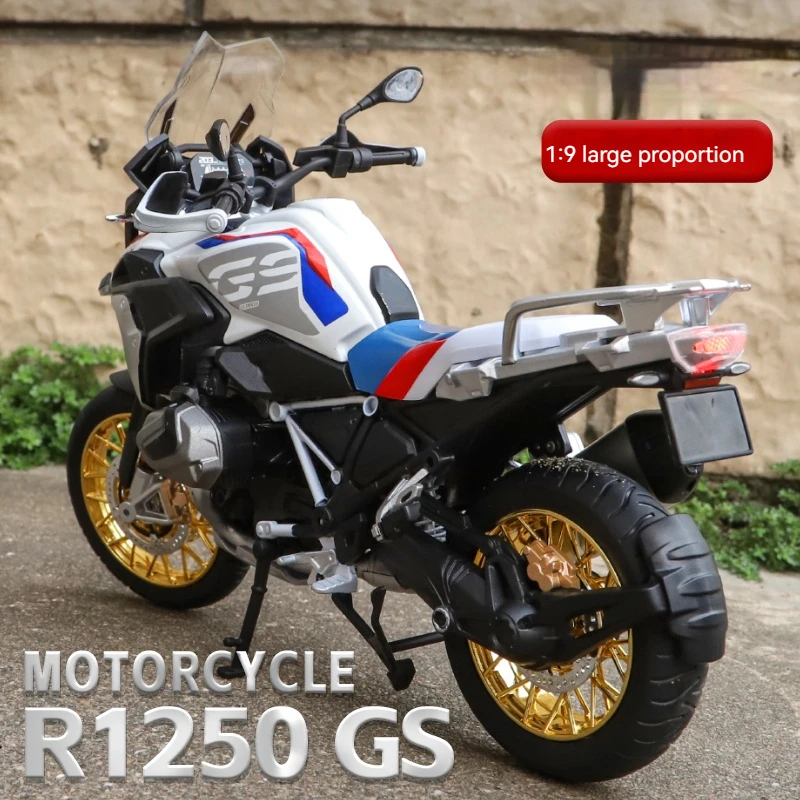 1:9 BMW R1250 GS Adventure Alloy Diecast Metal Model Motorcycle Sound & Light Model Toy Present With Boyfriend Children Gift Kid
1:9 BMW R1250 GS Adventure Alloy Diecast Metal Model Motorcycle Sound & Light Model Toy Present With Boyfriend Children Gift Kid
