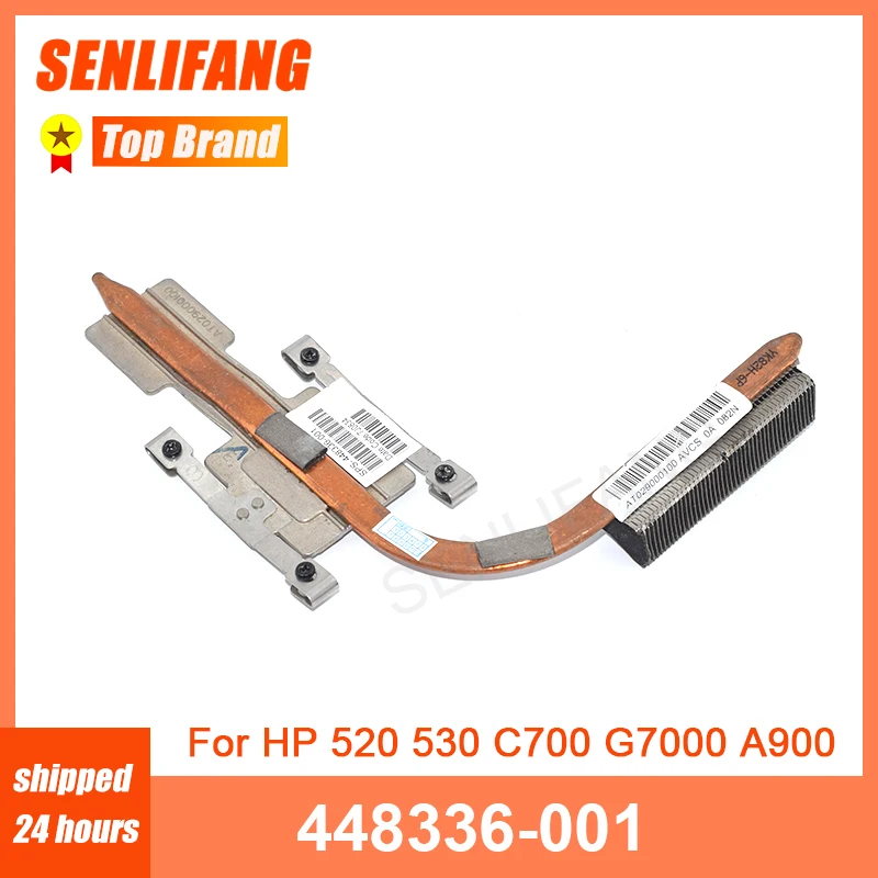For HP 520 530 C700 G7000 A900 Laptop Heatsink 448336-001 CPU Cooler 7J0834 07J0834 Well Tested
For HP 520 530 C700 G7000 A900 Laptop Heatsink 448336-001 CPU Cooler 7J0834 07J0834 Well Tested