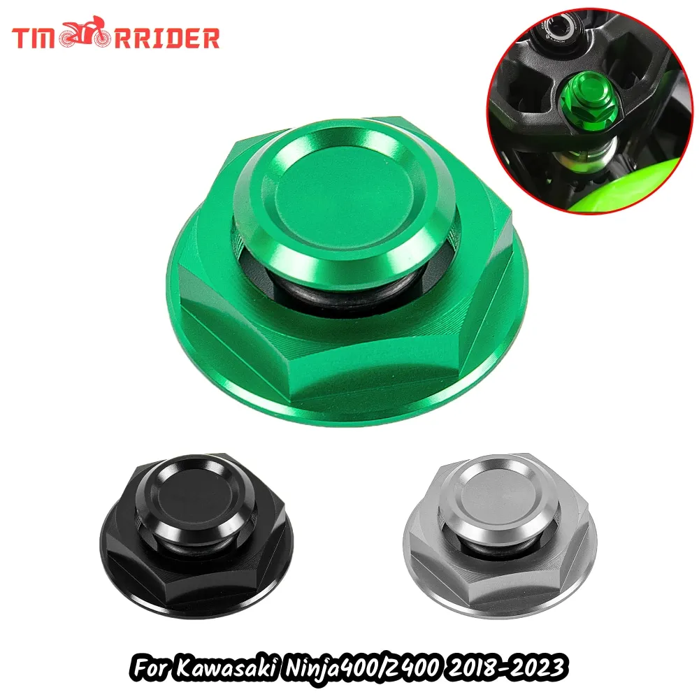 For Kawasaki Ninja Z 400 2018-2023 2022 2021 Ninja400 Z400 Motorcycle Aluminum Front Fork Upper Top Triple Clamp Screw Cap Nut
For Kawasaki Ninja Z 400 2018-2023 2022 2021 Ninja400 Z400 Motorcycle Aluminum Front Fork Upper Top Triple Clamp Screw Cap Nut