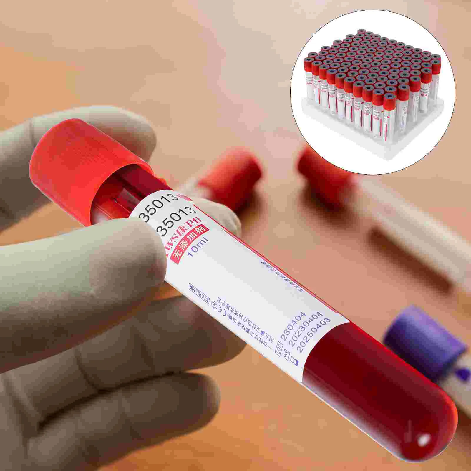 Disposable Blood Collection Tube Laboratory Equipment Glass Negative Pressure Tubes Vacuum Collector Glue Head
Disposable Blood Collection Tube Laboratory Equipment Glass Negative Pressure Tubes Vacuum Collector Glue Head