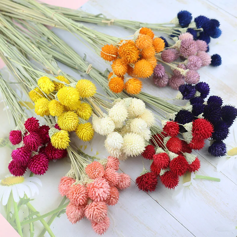 

Natural Dried Flower Real Strawberry Fruit Flower Bouquet for DIY Nordic Home Country Decor Wedding Party Decoration Accessories