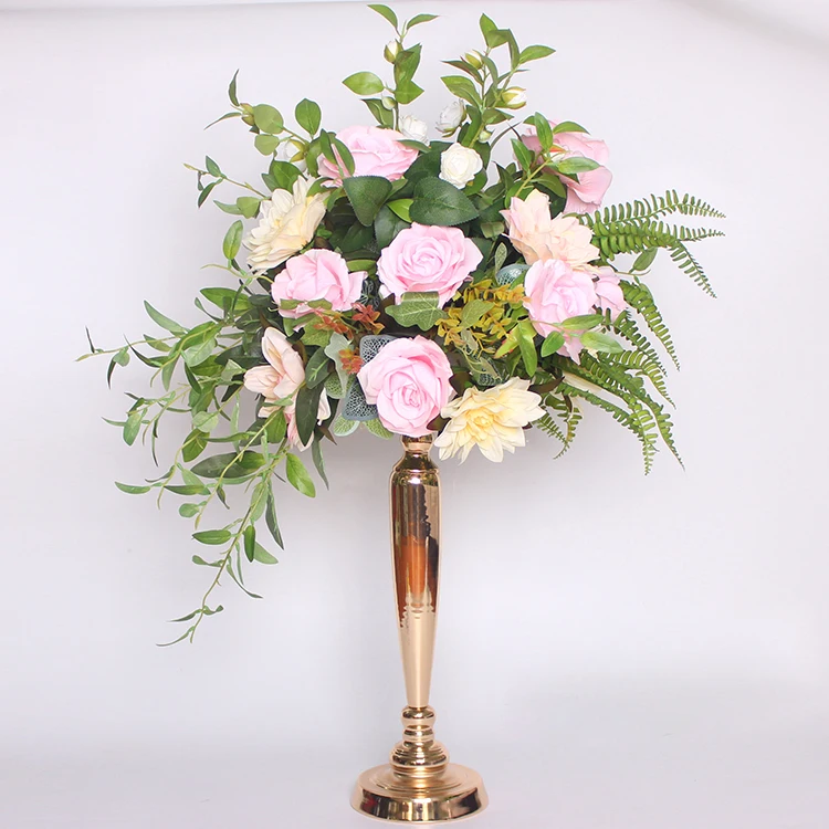 Artificial Fake Centerpiece Flowers Wedding Party Table Centerpieces Decorative Flower Backdrop Stand Floral Vase Decoration
Artificial Fake Centerpiece Flowers Wedding Party Table Centerpieces Decorative Flower Backdrop Stand Floral Vase Decoration