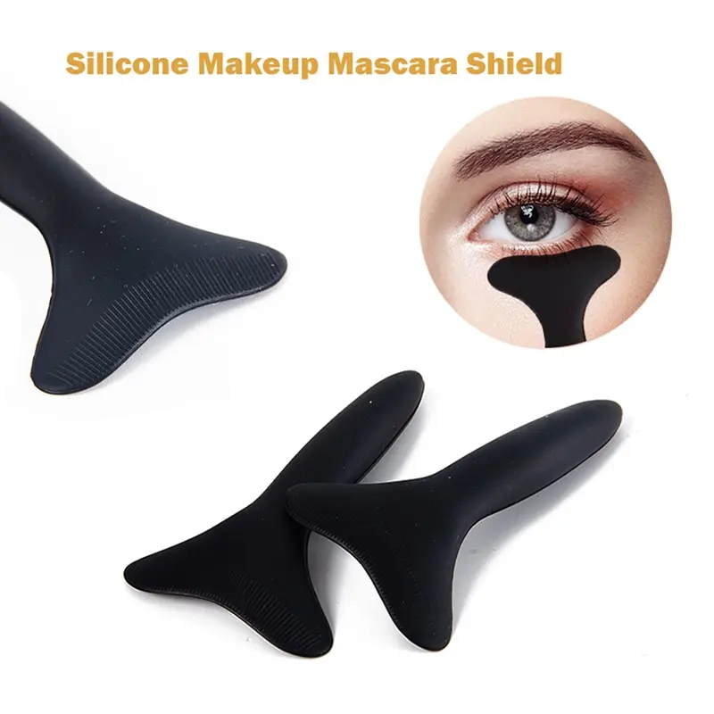 Mascara Shield Applicator Multifunctional Silicone Brush Lash Stopper Eyeliner Applicator Eye Makeup Tool For Eyelashes Baffle 
Mascara Shield Applicator Multifunctional Silicone Brush Lash Stopper Eyeliner Applicator Eye Makeup Tool For Eyelashes Baffle