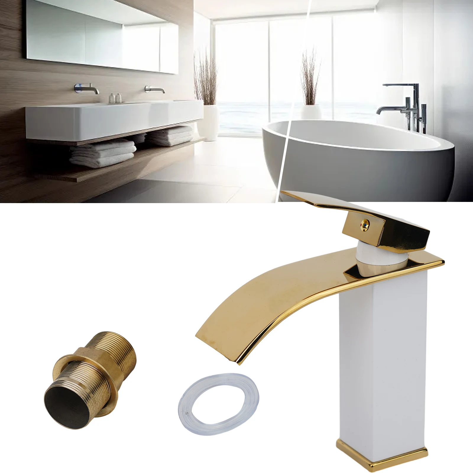 New Copper Gold Hot And Cold Faucet Sink Faucet Bathroom Counter Basin Faucet For Bathroom Hardware
New Copper Gold Hot And Cold Faucet Sink Faucet Bathroom Counter Basin Faucet For Bathroom Hardware