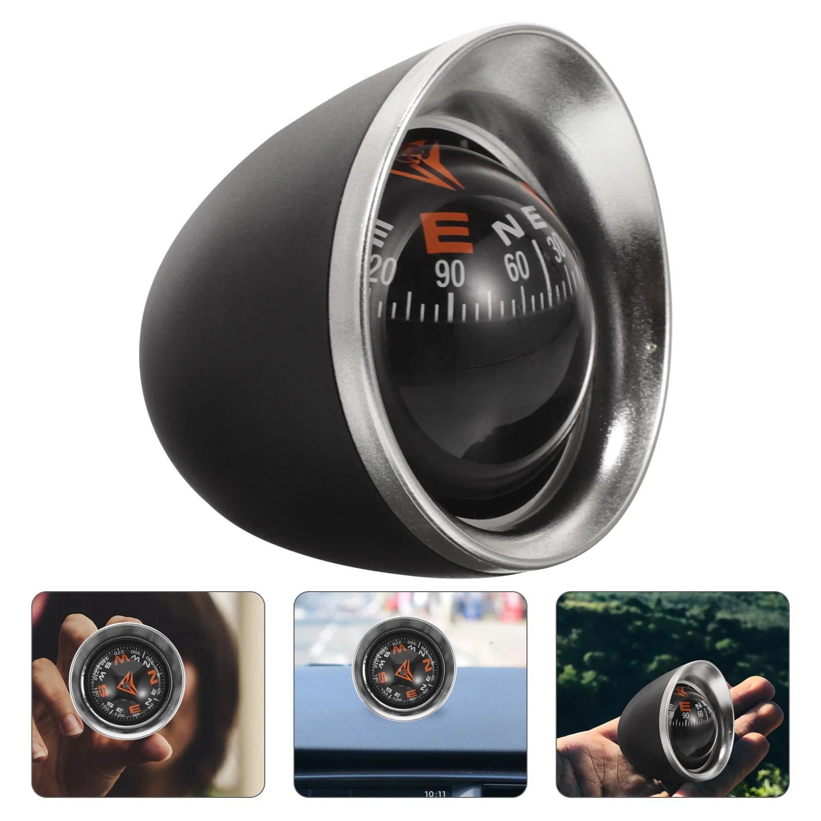 Car Compass Accurate Readout Two in One with Thermometer Plastic Dashboard Guide Ball Navigation Tools for Vehicle/Car/Auto
Car Compass Accurate Readout Two in One with Thermometer Plastic Dashboard Guide Ball Navigation Tools for Vehicle/Car/Auto