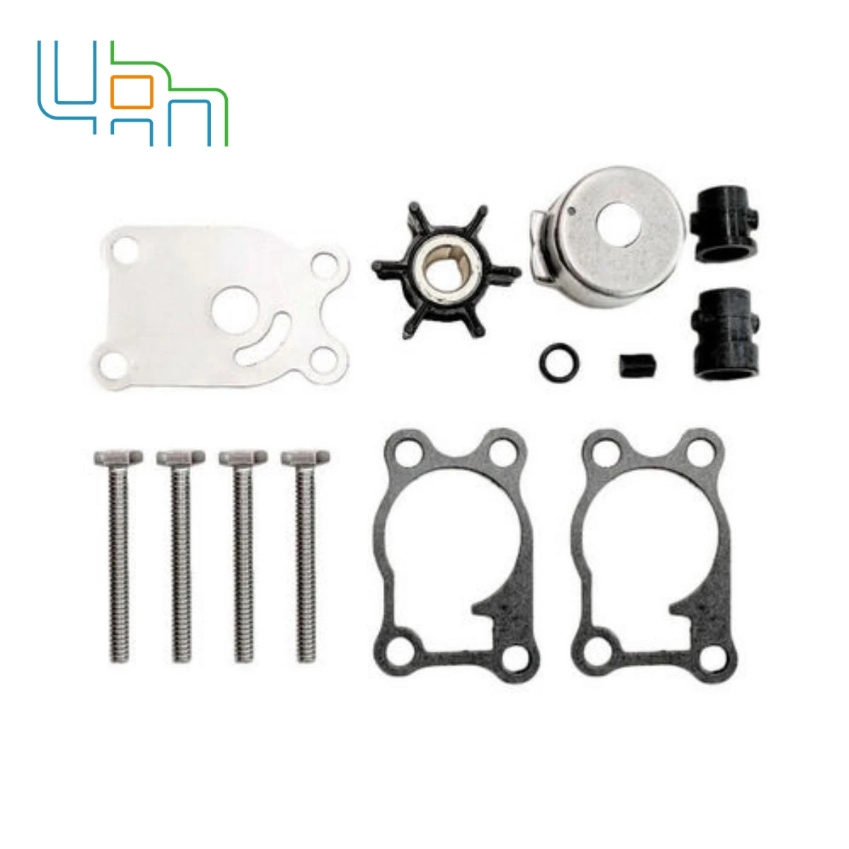 

396644 Water Pump Impeller Kit For Johnson Evinrude OMC 4 4.5 5 6 7.5 8 HP 1980-2005 Outboard 389844 0396644 396644 18-4529