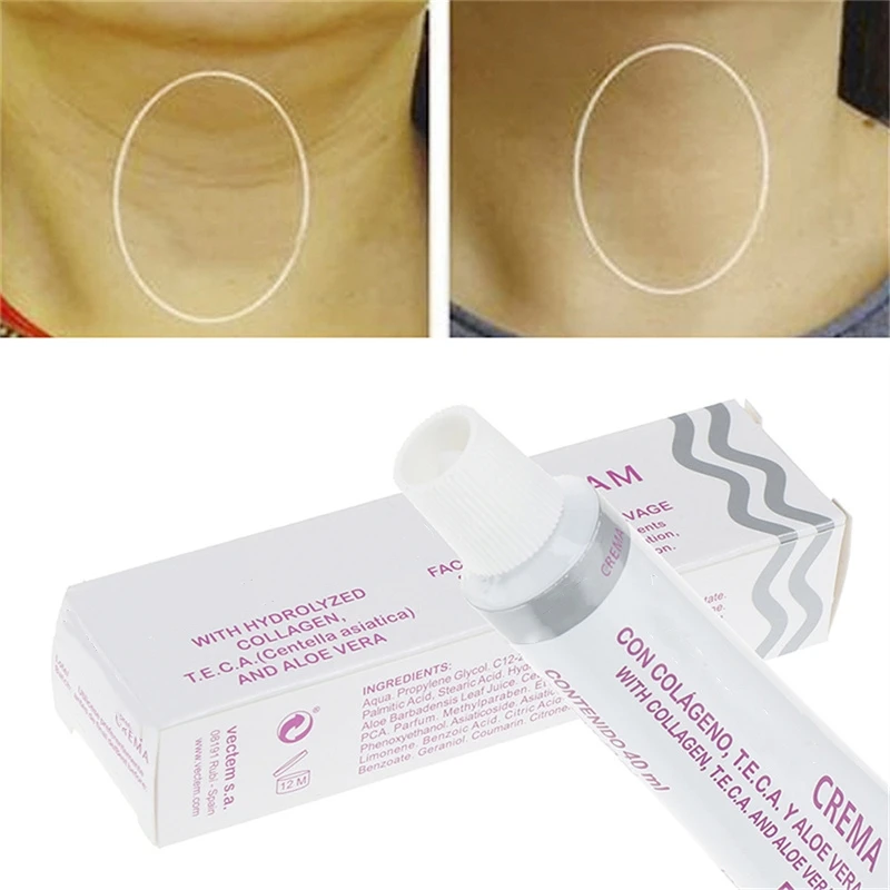 

1/3/5/10PCS Neckline Crema Face And Neck Cream 40ml Spain Neckline Cream Wrinkle Smooth Firming Anti Aging Beauty Skin Care