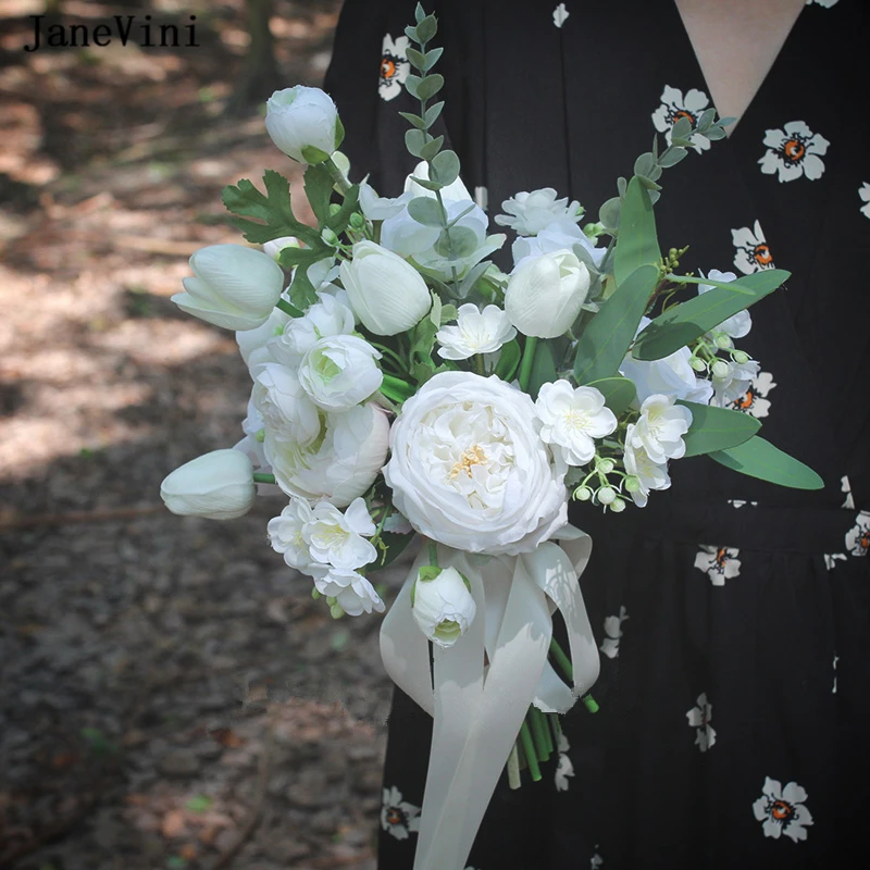 Винтажный белый тюльпан jaevini, Свадебный букет невесты, искусственный эвкалипт, шелковые розы, свадебные букеты подружки невесты, цветы 2022
Винтажный белый тюльпан jaevini, Свадебный букет невесты, искусственный эвкалипт, шелковые розы, свадебные букеты подружки невесты, цветы 2022