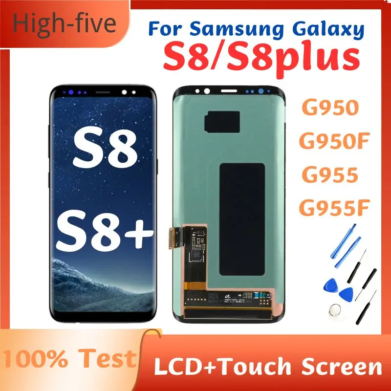 Original For Samsung Galaxy S8 S8plus LCD Display For Samsung S8/S8+ G950 G950F G955 G955F LCD Touch Screen Digitizer Assembly
Original For Samsung Galaxy S8 S8plus LCD Display For Samsung S8/S8+ G950 G950F G955 G955F LCD Touch Screen Digitizer Assembly