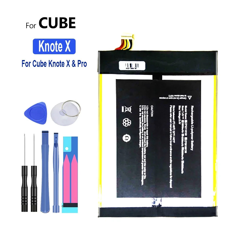 

Battery KnoteX 5500mAh for ALLDOCUBE Cube Knote X Pro Knote XPro Tablet PC Bateira