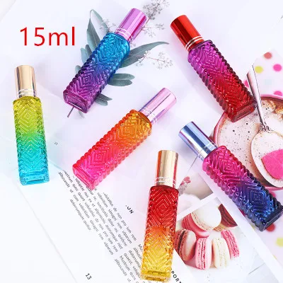 15ml Colorful Square Glass Perfume Bottle Thick Mini Fragrance Cosmetic Packaging Spray Bottle Refillable Glass Vials
15ml Colorful Square Glass Perfume Bottle Thick Mini Fragrance Cosmetic Packaging Spray Bottle Refillable Glass Vials