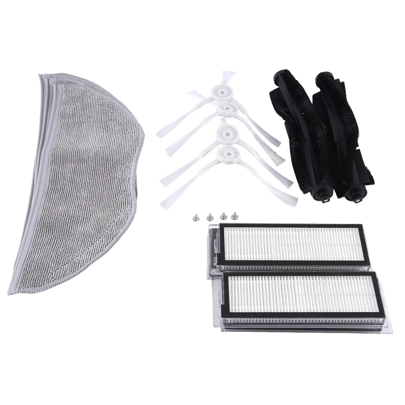 HEPA Filter Roller Main Brush Side Brush Replacement Accessories For 360 S6 Pro S9 X95 Robotic Vacuum Cleaner Spare Parts
HEPA Filter Roller Main Brush Side Brush Replacement Accessories For 360 S6 Pro S9 X95 Robotic Vacuum Cleaner Spare Parts
