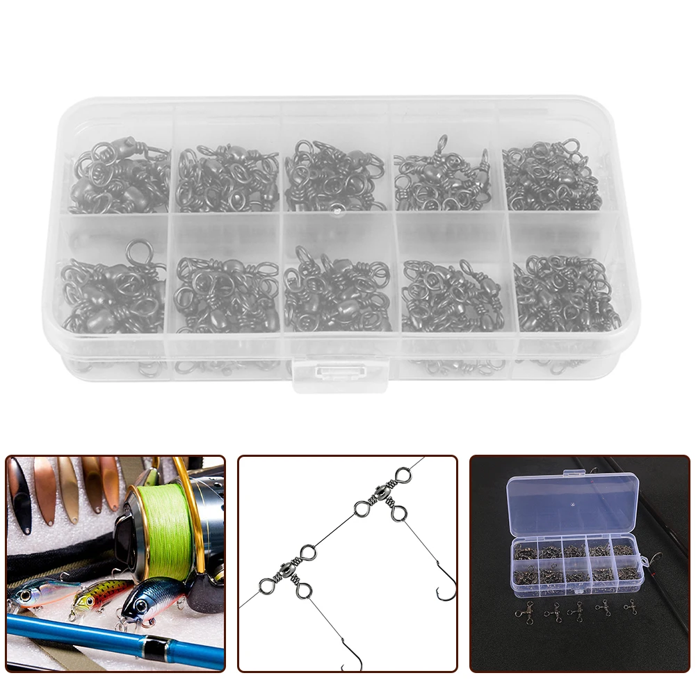 120pcs 3 Way Cross-Line Barrels Fishing Swivels Set T-Shape Triple Connector Outdoor Fishing Tools Replacement Accesseries
120pcs 3 Way Cross-Line Barrels Fishing Swivels Set T-Shape Triple Connector Outdoor Fishing Tools Replacement Accesseries