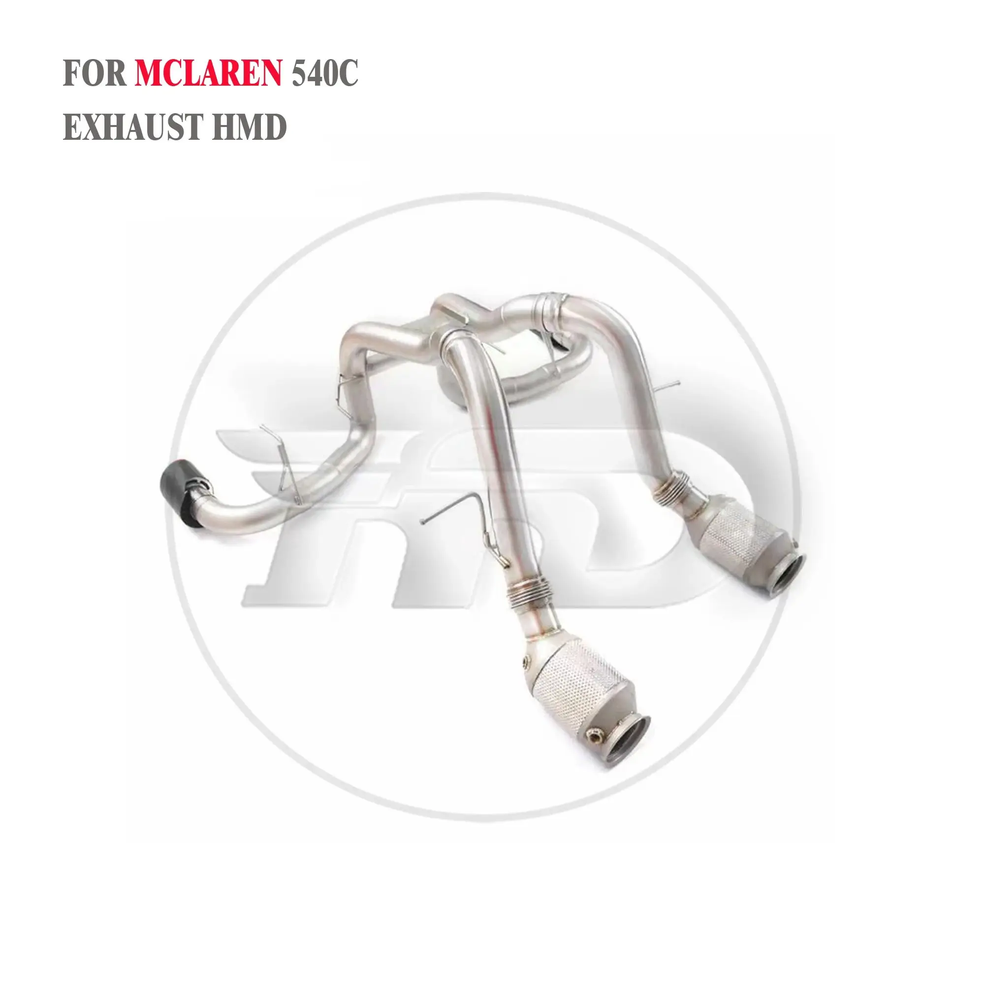 HMD Stainless Steel Exhaust System Performance Catback for McLaren 540C 570S 570GT Muffler With Catless Downpipe Without Valve
HMD Stainless Steel Exhaust System Performance Catback for McLaren 540C 570S 570GT Muffler With Catless Downpipe Without Valve
