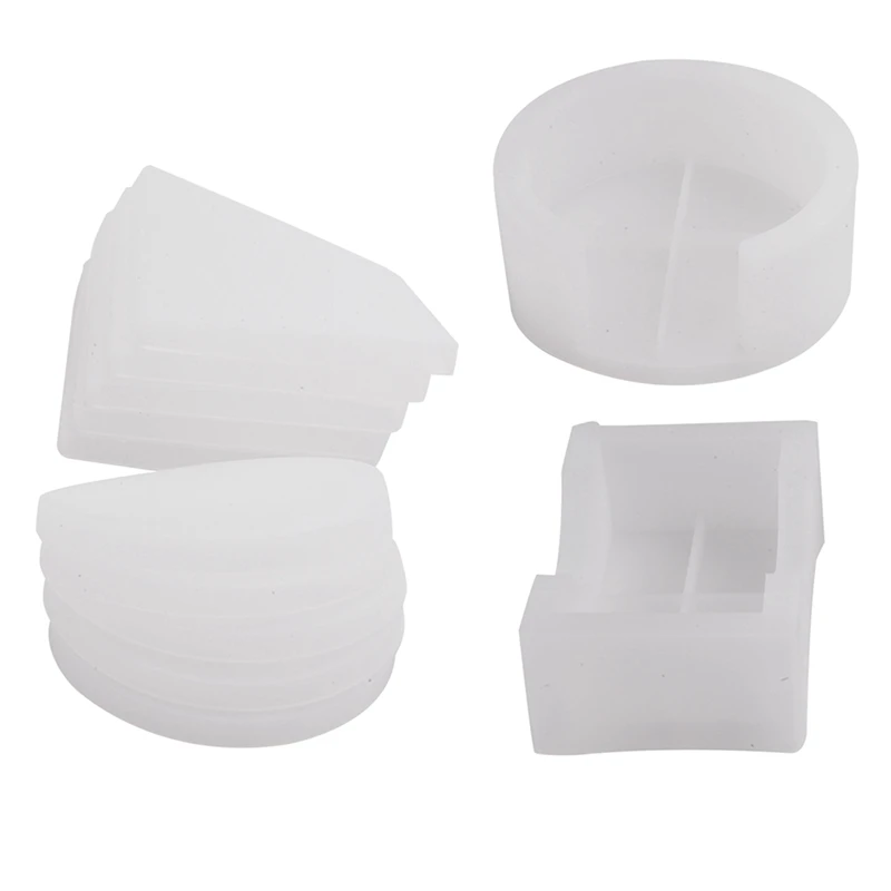 Coaster Resin Molds Set Silicone Coaster Storage Box Mold In Rectangle Round Epoxy Casting Mold For DIY Art Craft
Coaster Resin Molds Set Silicone Coaster Storage Box Mold In Rectangle Round Epoxy Casting Mold For DIY Art Craft