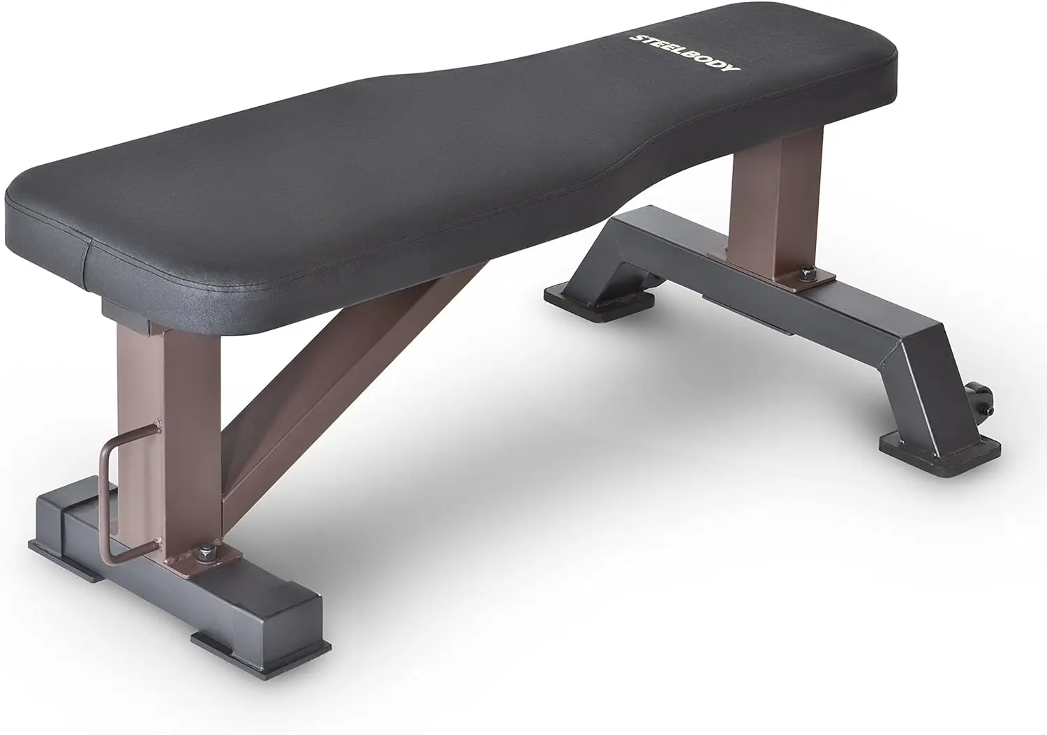 Rated 800 lbs Flat Utility Workout Bench Station for Home Gym Weightlifting and Strength Training STB-10101, Black-Brown
Rated 800 lbs Flat Utility Workout Bench Station for Home Gym Weightlifting and Strength Training STB-10101, Black-Brown
