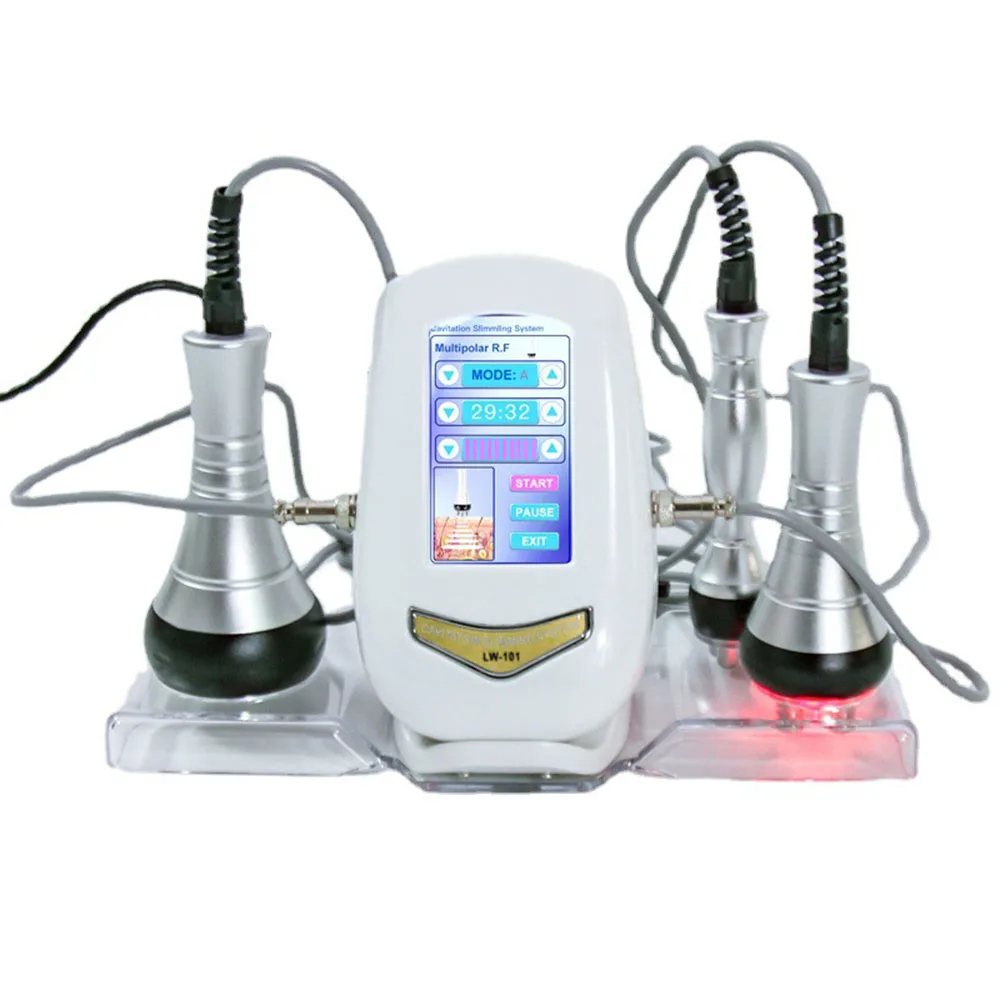 

Cavitation RF Slimming Beauty Machine Radio Frequency Fat Loss Body Weight Reduce Skin Tightening Face Lifting 40K Ultrasound