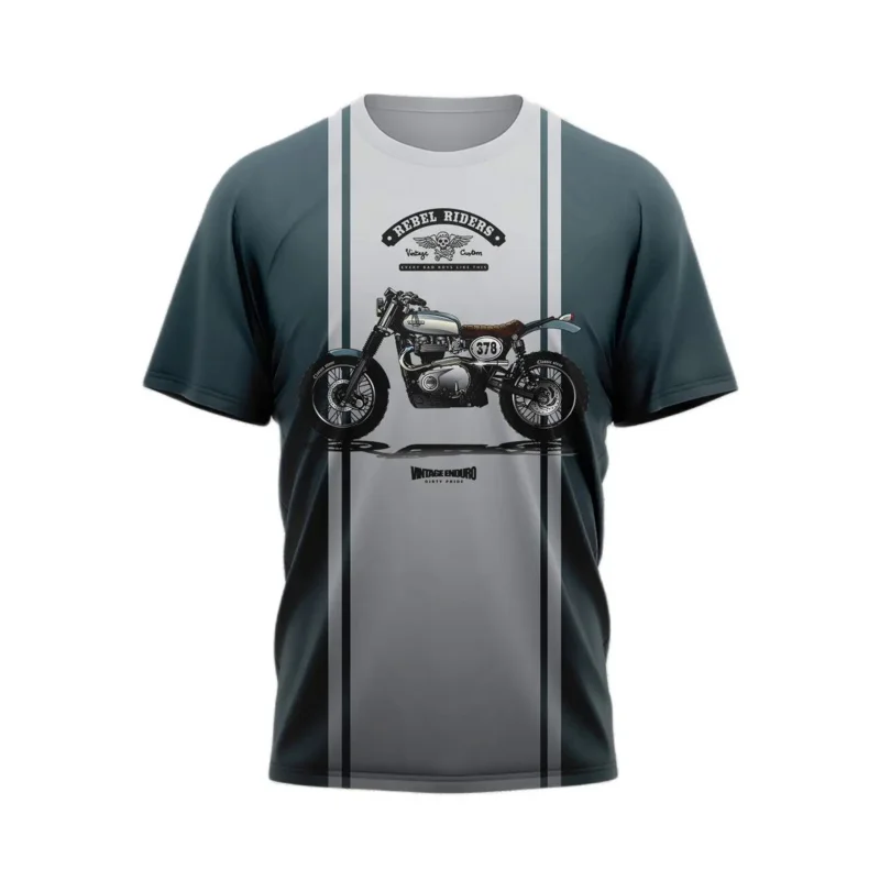 Men's New T-Shirt 3D Printing Mechanical Off-road Motorcycle Pattern ONeck Shirt Loose Short Sleeve Street Fashion Oversized Top
Men's New T-Shirt 3D Printing Mechanical Off-road Motorcycle Pattern ONeck Shirt Loose Short Sleeve Street Fashion Oversized Top