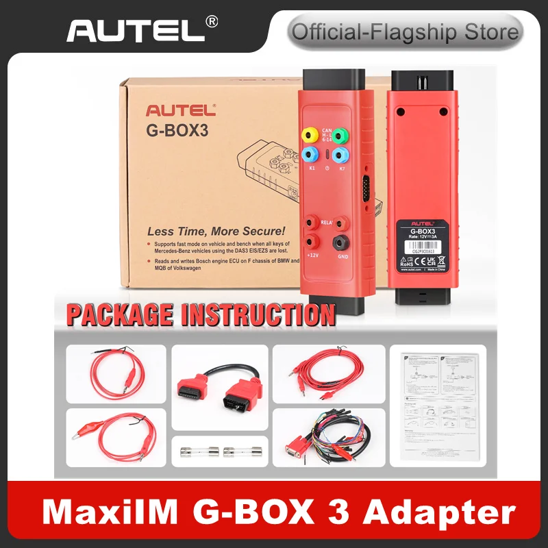 Autel G BOX3 G BOX 3 for Mercedes Benz All Key Lost work with Autel MaxiIM IM608 IM608PRO IM508
Autel G BOX3 G BOX 3 for Mercedes Benz All Key Lost work with Autel MaxiIM IM608 IM608PRO IM508