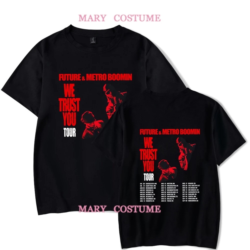 Женская футболка с коротким рукавом Future & Metro Boomin Merch We't Trust You 2024
Женская футболка с коротким рукавом Future & Metro Boomin Merch We't Trust You 2024
