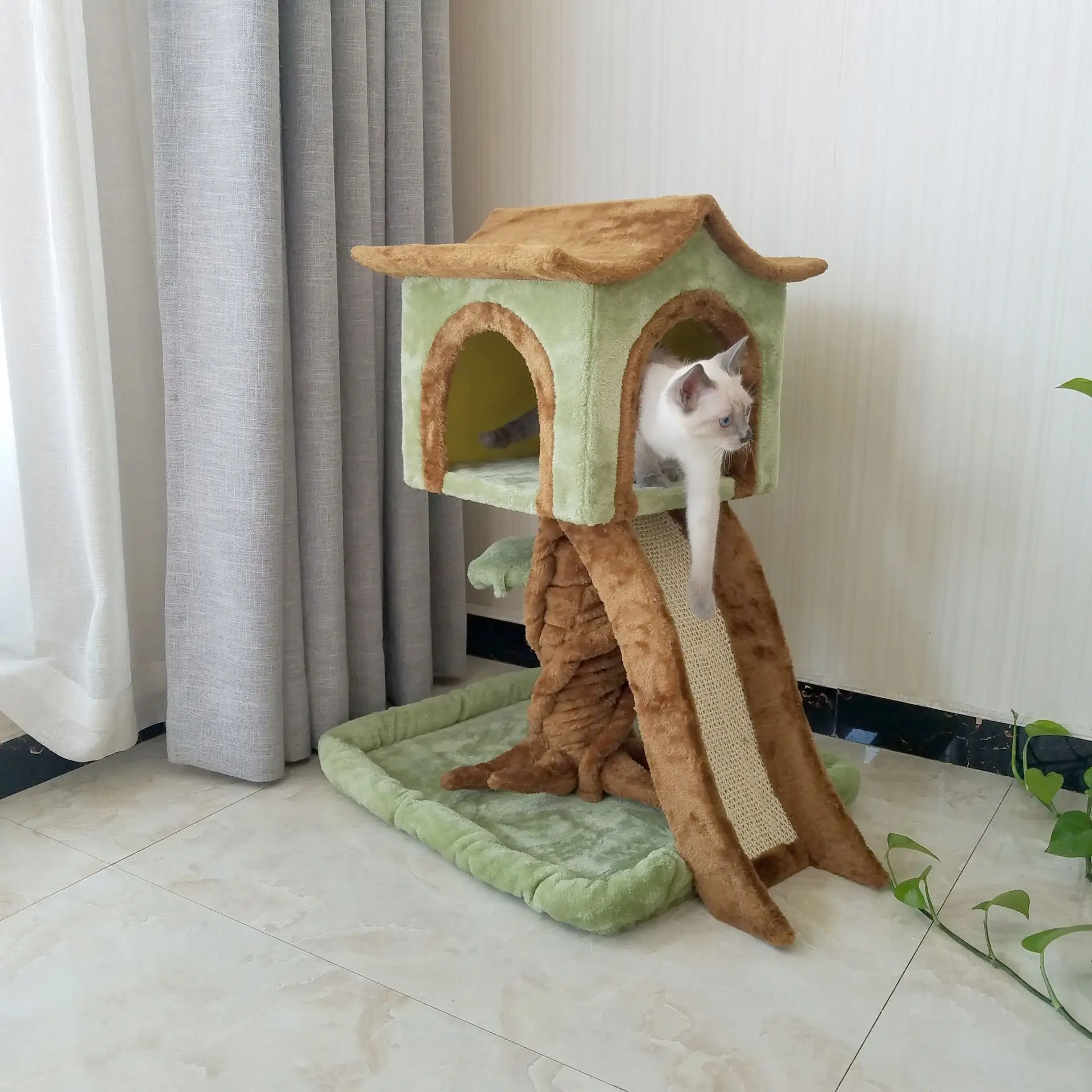 Cat House Tower Cat Tree Basket Toy Bed Hammock Big Condo Tunnel Home Ball Ceiling Ramp Outdoor Nest Swing Wooden Supplies Pet
Cat House Tower Cat Tree Basket Toy Bed Hammock Big Condo Tunnel Home Ball Ceiling Ramp Outdoor Nest Swing Wooden Supplies Pet