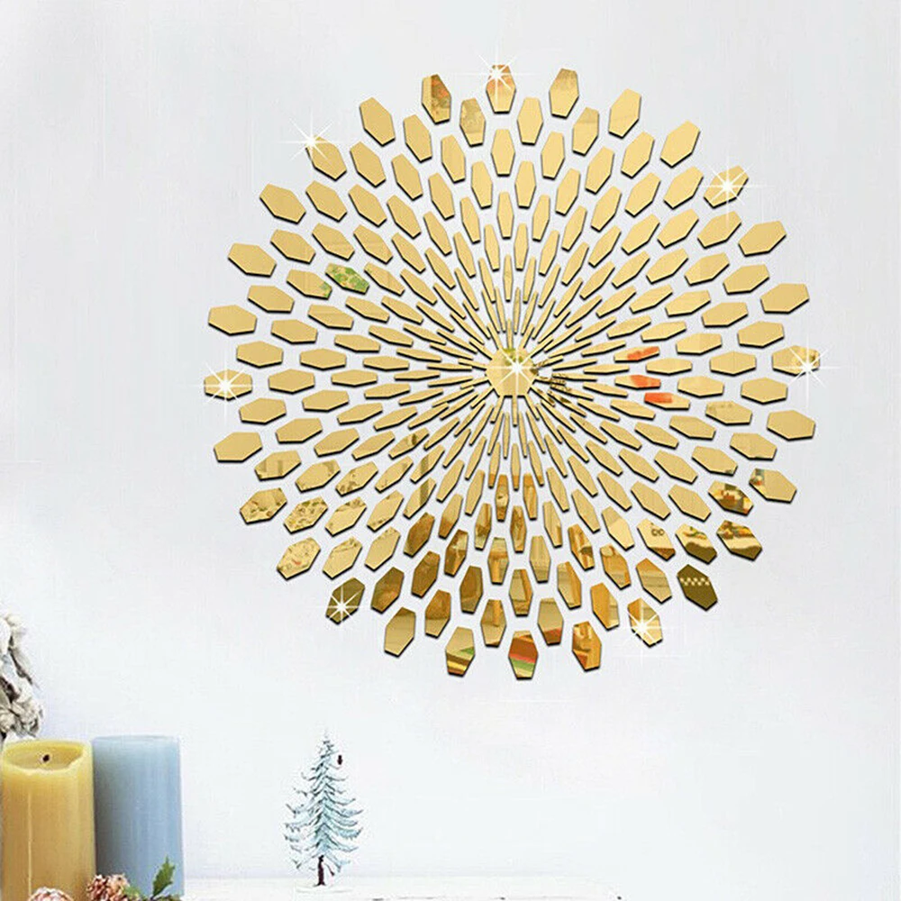3D Mirror Wall Sticker Removable Decal Acrylic Art Mural Living Room Home Decor Round Wall Mirror Sticker Acrylic Sunflower
3D Mirror Wall Sticker Removable Decal Acrylic Art Mural Living Room Home Decor Round Wall Mirror Sticker Acrylic Sunflower