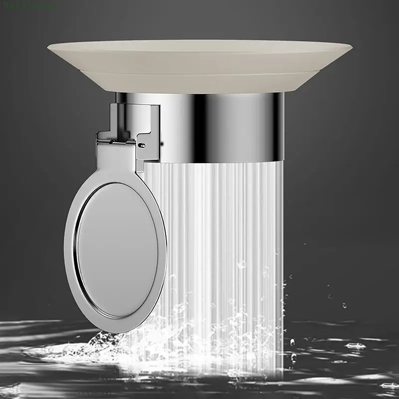 

Anti-smell Squatting Pan Plug Stainless Steel Toilet Floor Deodorize Stopper Bathtub Anti-blocking Cover Bathroom Accessories