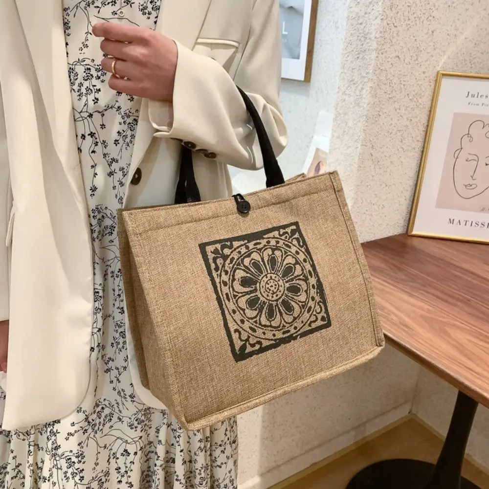Bag Geometric Outdoor Korean Style Linen Bag Women Tote Bag Geometric Printing Handbag Bohemian Shoulder Bag Large Capacity Bag
Bag Geometric Outdoor Korean Style Linen Bag Women Tote Bag Geometric Printing Handbag Bohemian Shoulder Bag Large Capacity Bag