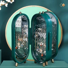 Multipurpose Screen Jewelry Storage Box Large Capacity Earrings Necklace Display Rack Traditional Chinese Folding Organizer Case
Multipurpose Screen Jewelry Storage Box Large Capacity Earrings Necklace Display Rack Traditional Chinese Folding Organizer Case