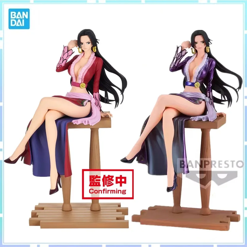 Bandai Original One Piece Anime Figures Sexy Boa Hancock Sitting Position Action Figure PVC Model Doll Toy Ornaments Gift
Bandai Original One Piece Anime Figures Sexy Boa Hancock Sitting Position Action Figure PVC Model Doll Toy Ornaments Gift