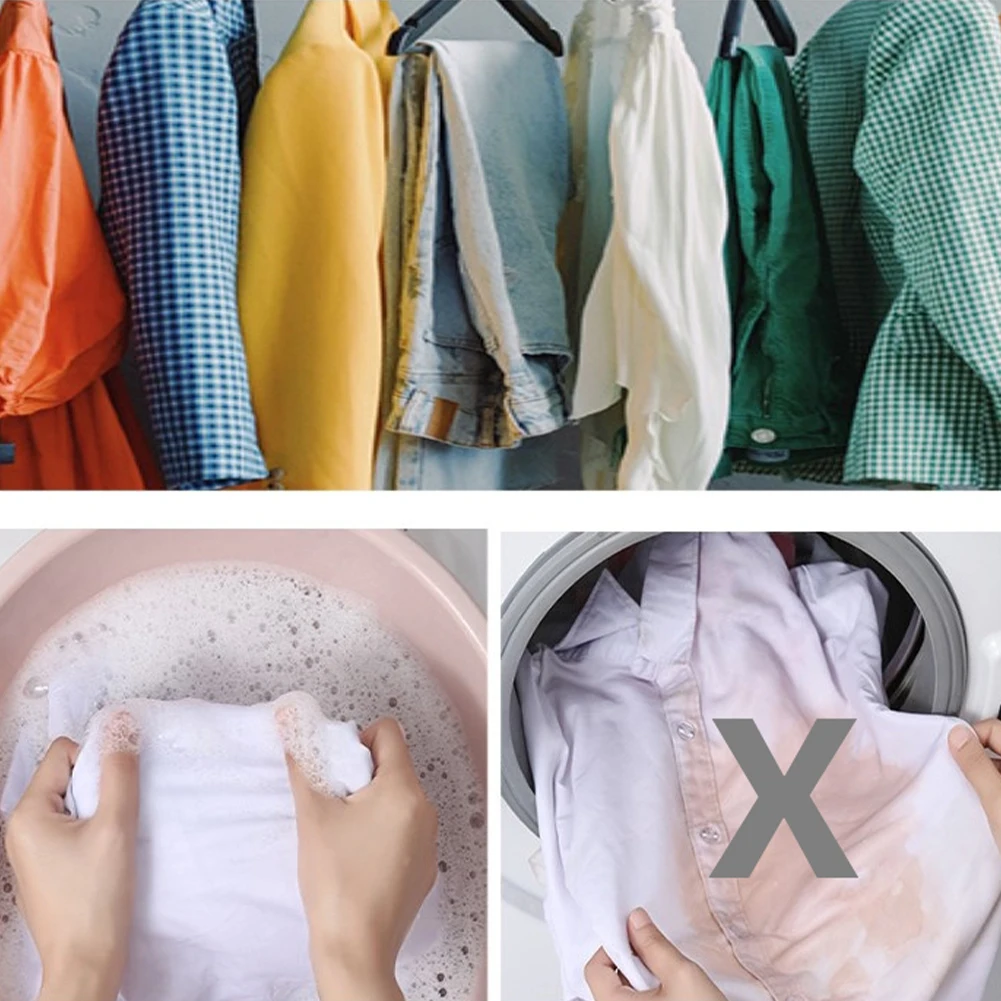 50PCS Washing Machine Use Mixed Dyeing Proof Color Absorption Sheet Anti Dyed Cloth Laundry Papers Color Catcher Grabber Cloth
50PCS Washing Machine Use Mixed Dyeing Proof Color Absorption Sheet Anti Dyed Cloth Laundry Papers Color Catcher Grabber Cloth
