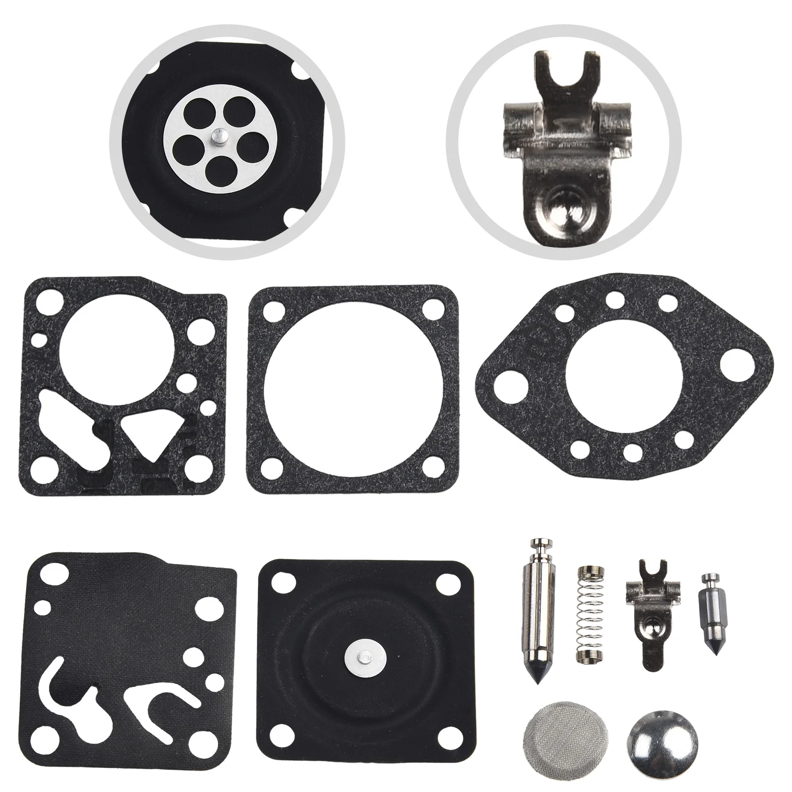 Carburetor Seal Membrane Set For Tillotson RK-14HU 15HU DG-2HU For Dolmar 110 Replacement Mower Parts Garden Supplies
Carburetor Seal Membrane Set For Tillotson RK-14HU 15HU DG-2HU For Dolmar 110 Replacement Mower Parts Garden Supplies
