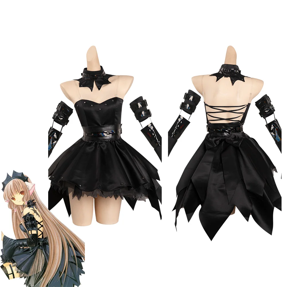 Chobits Freya Cosplay Costume Black Dress Outfits Halloween Carnival Party Suit for Adult Women Girls
Chobits Freya Cosplay Costume Black Dress Outfits Halloween Carnival Party Suit for Adult Women Girls
