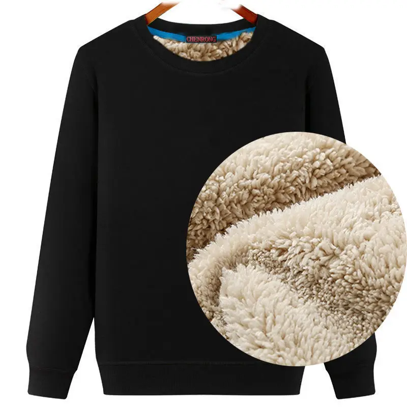 Autumn Winter Mens Fleece Sweatshirts Fuzzy Hoodless Wool Liner Sweater Thermal underwear Pullover Tops
Autumn Winter Mens Fleece Sweatshirts Fuzzy Hoodless Wool Liner Sweater Thermal underwear Pullover Tops