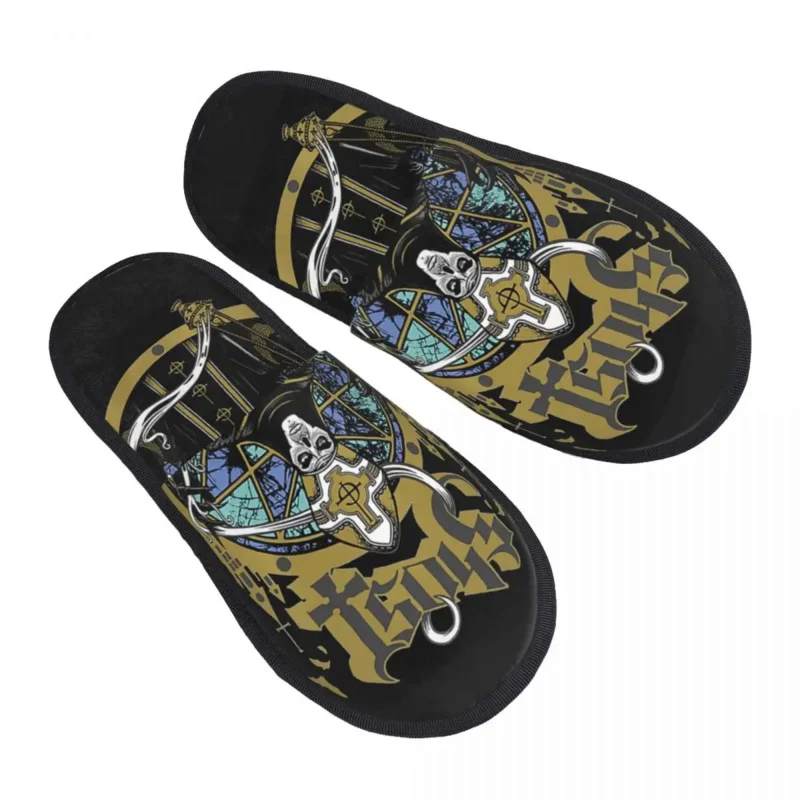 Heavy Metal Rock Band Horror Ghost Guest Slippers for Spa Women Custom Print House Slipper
Heavy Metal Rock Band Horror Ghost Guest Slippers for Spa Women Custom Print House Slipper