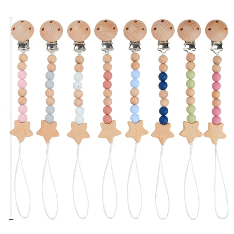 2024 New Baby Pacifier Chain Pacifier Holders Baby Infant Toddlers Teether Toy Pacifier Strap Silicone Clip with Teething Beads
2024 New Baby Pacifier Chain Pacifier Holders Baby Infant Toddlers Teether Toy Pacifier Strap Silicone Clip with Teething Beads
