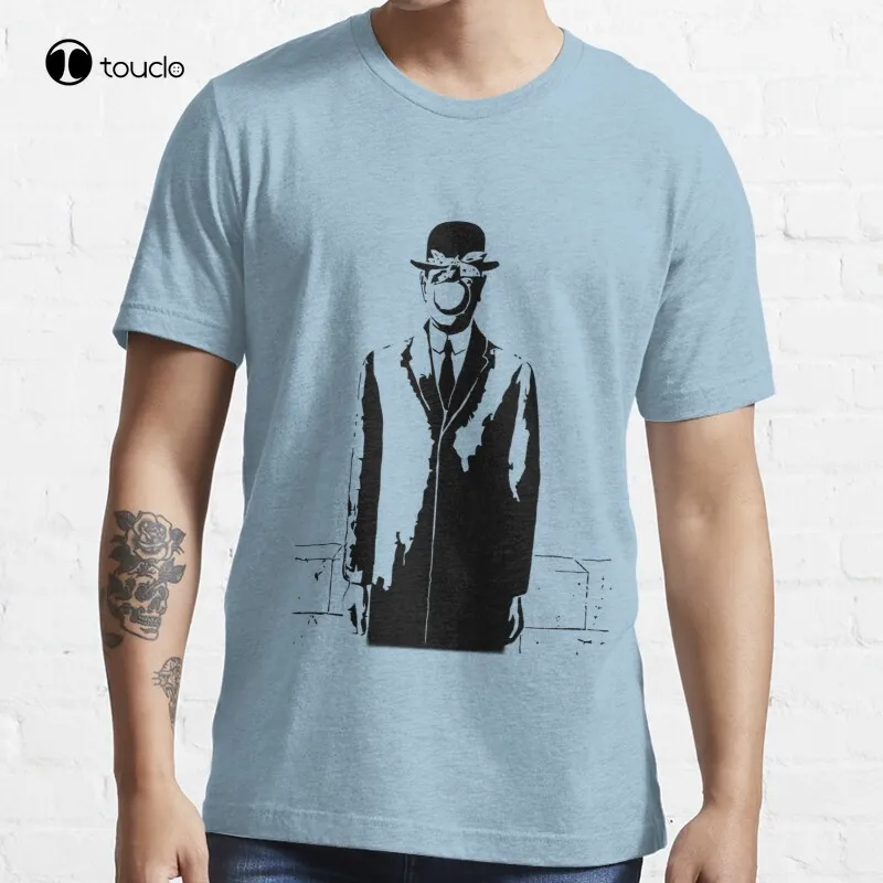 Футболка унисекс хлопковая с принтом сына человека, футболка с сюрреалистичным принтом, с цифровой печатью, для подростков 
Футболка унисекс хлопковая с принтом сына человека, футболка с сюрреалистичным принтом, с цифровой печатью, для подростков