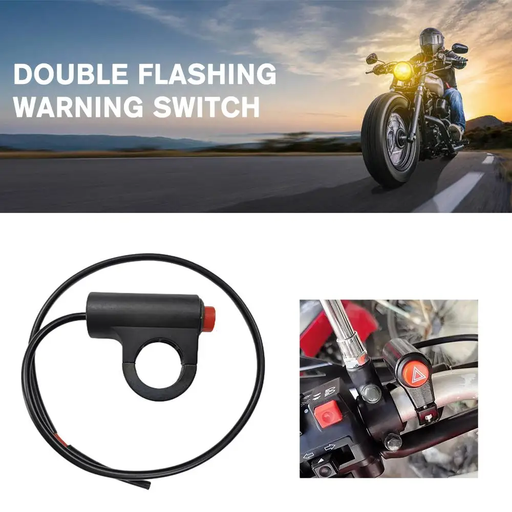 1 Pcs Universal Motorcycle Double Flashing Warning Switch For Modifying Flashing Warning Switch Leading Handlebars Accessor X6A5
1 Pcs Universal Motorcycle Double Flashing Warning Switch For Modifying Flashing Warning Switch Leading Handlebars Accessor X6A5