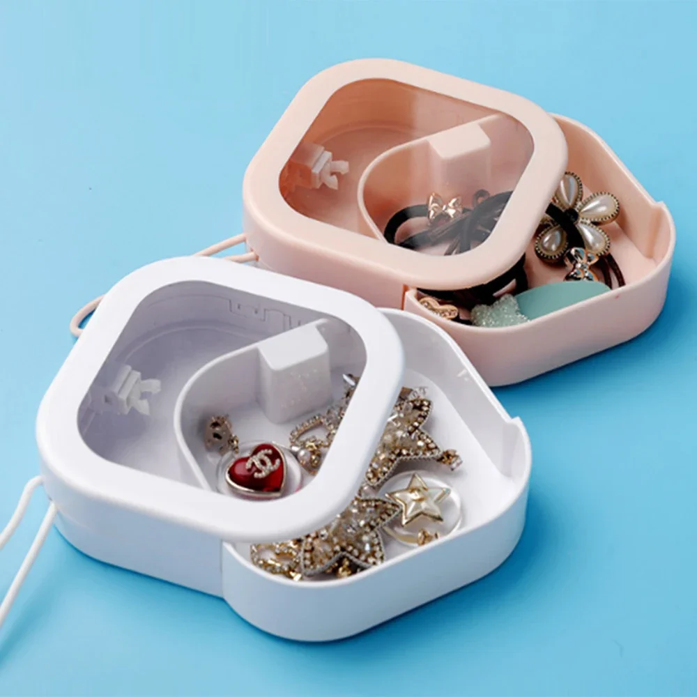 Plastic Simple Transparent Lid Jewelry Accessories Storage Box Portable Travel Organizer Necklace Bracelet Earrings Display Case
Plastic Simple Transparent Lid Jewelry Accessories Storage Box Portable Travel Organizer Necklace Bracelet Earrings Display Case