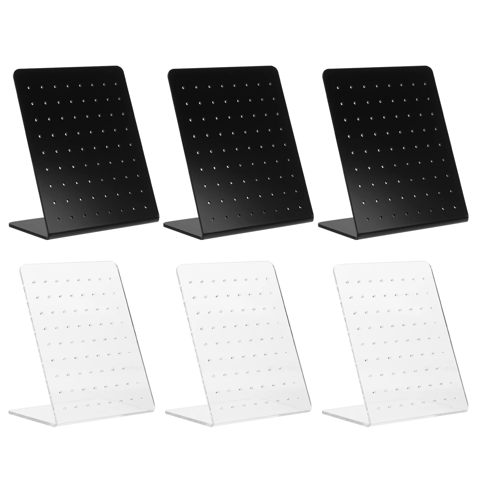 6 Pcs Acrylic Jewelry Stand Earrings Showing Rack Storage Display Cabinet Women Clear Organizer Necklace
6 Pcs Acrylic Jewelry Stand Earrings Showing Rack Storage Display Cabinet Women Clear Organizer Necklace